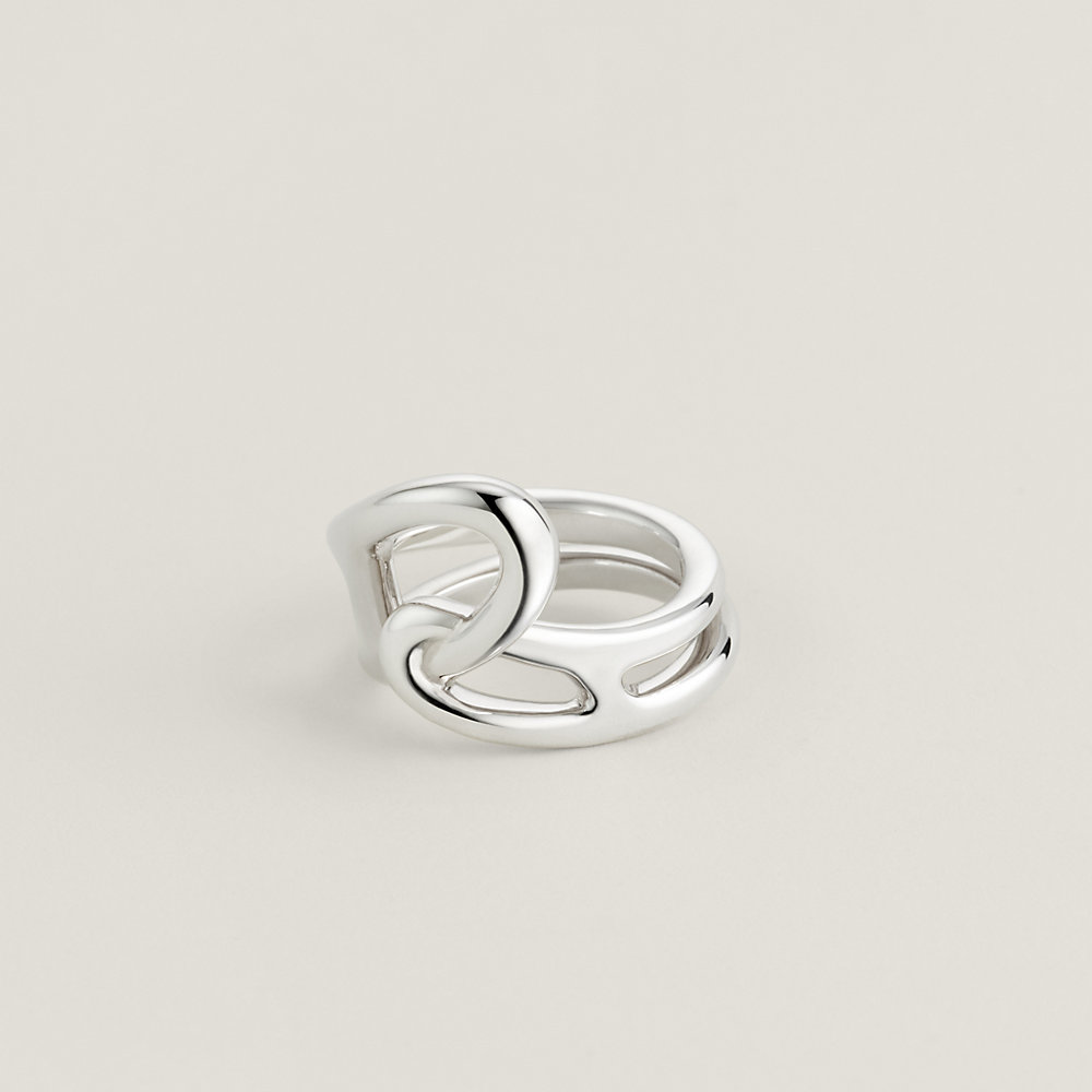 HERMES Anello Ever Chaine d’Ancre, modello medioo Ever Chaine d'ancre ring, medium model | Hermès USA